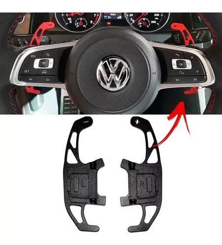 Extensor Paddle Shift Volkswagen Vw Golf Mk Mk Gti Preto