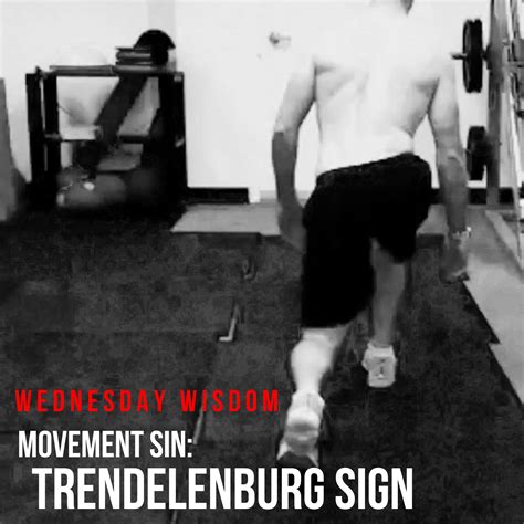 WEDNESDAY WISDOM: Trendelenburg Sign | Functional Training Institute