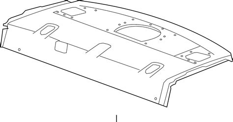 Cadillac Cts Package Tray Trim Front Stingray Chevrolet