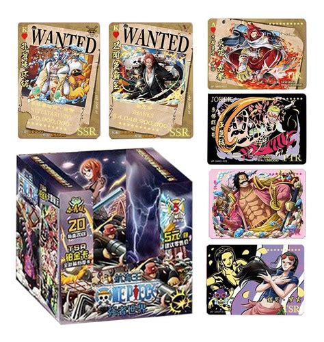 Cartas One Piece Premium Pacote 7 Cartas Brilhantes Parcelamento