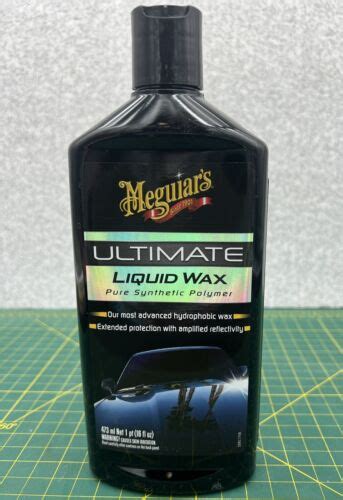 Meguiars Ultimate Liquid Wax Pure Synthetic Polymer Oz New Ebay