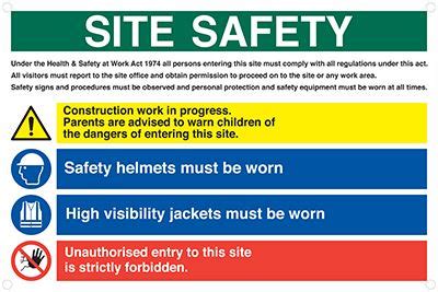 Allsigns International Ltd Site Safety