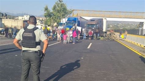 Reabren La Autopista M Xico Puebla Tras Siete Horas De Bloqueo Proceso