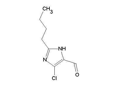 2 Butyl 4 Chloro 1H Imidazole 5 Carbaldehyde 83857 96 9 C8H11ClN2O