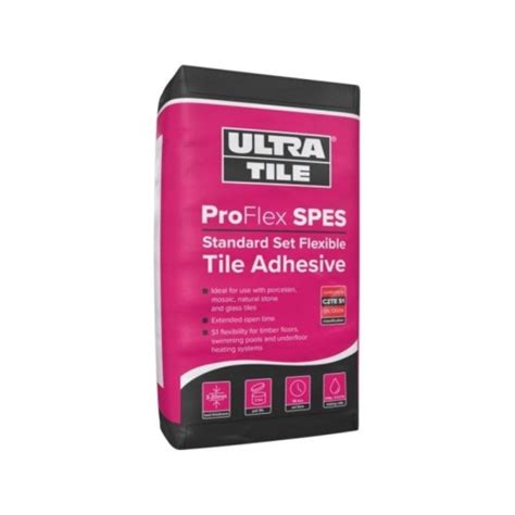 UltraTile ProSS Flex Standard Set Flexible Tile Adhesive C2TE Grey