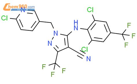 182923 10 0 1H Pyrazole 4 Carbonitrile 1 6 Chloro 3 Pyridinyl Methyl