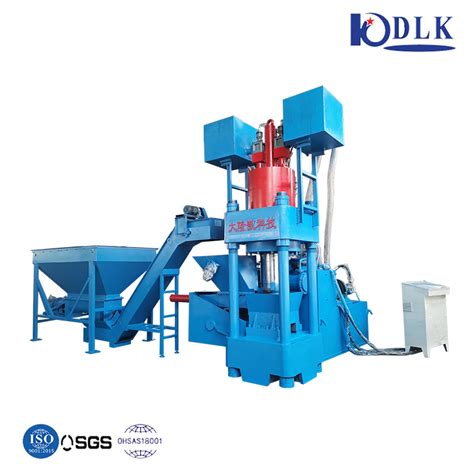 Y83 630 Vertical Scrap Metal Shavings Briquette Machine For Recycling