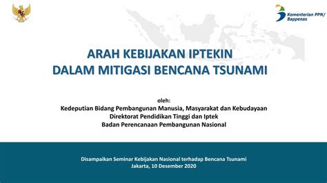 Pdf Arah Kebijakan Iptekin Dalam Mitigasi Bencana Tsunami Dokumen Tips