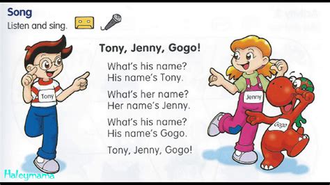 Unit 6 Whats His Name Gogo Loves English 1 Haleymama Youtube