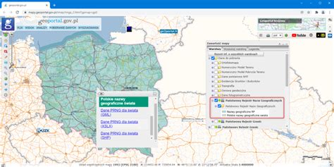 Pa Stwowy Rejestr Nazw Geograficznych Prng Geoportal Gov Pl