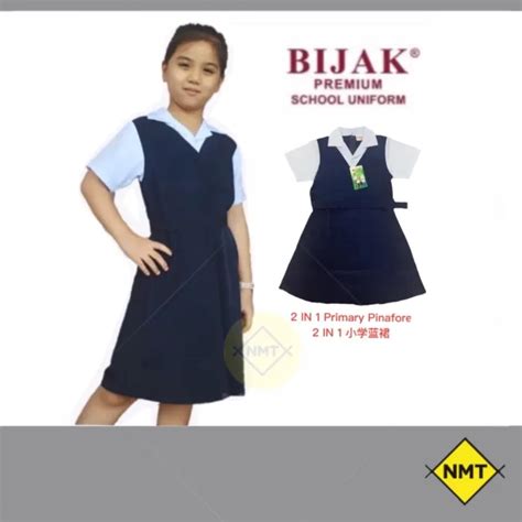 primary school uniform BIJAK-2 IN 1 Primary School Girl Uniform ...