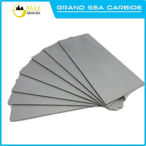 Hard Metal Plate Tungsten Carbide Plate Tungsten Carbide Sheet China