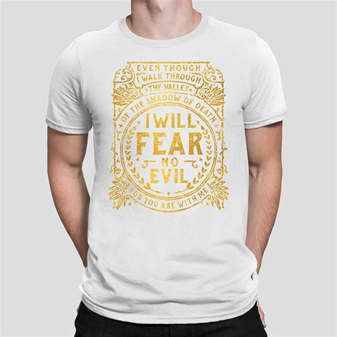 Fear No Evil T Shirt Western Aesthetics