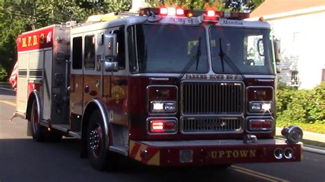 Meriden Fire Department Engine 3 Responding Youtube