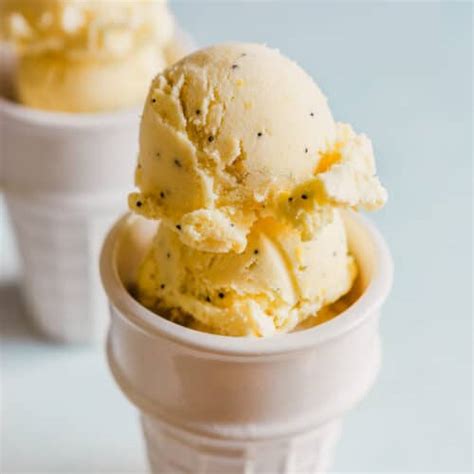 Lemon Ice Cream Recipe Lemon Poppyseed Muffin Ice Cream