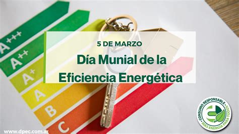 5 De Marzo Día Mundial De La Eficiencia Energética