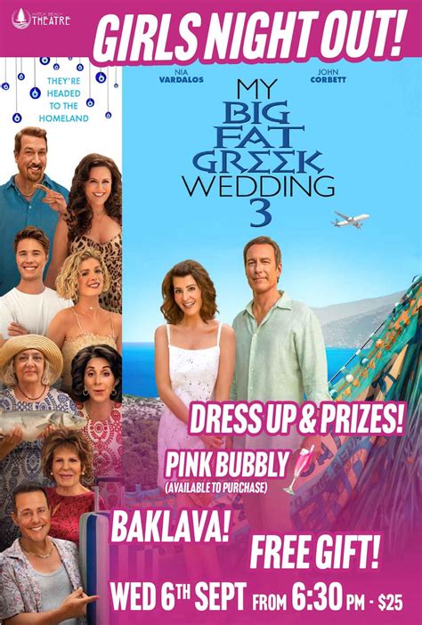 My Big Fat Greek Wedding 3 Girls Night Out Avoca Beach Theatre