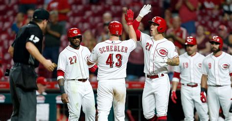 Phil Ervin Homers Twice As Reds Pound Padres 12 6 Red Reporter