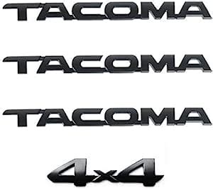 Amazon Genuine Toyota Tacoma Black Emblem Kit Set Of Part Number