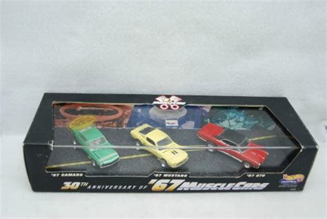 Buy Hot Wheels Collectibles 30Th Anniversary Of 67 Muscle Cars 1 64 Scale Classic Collector