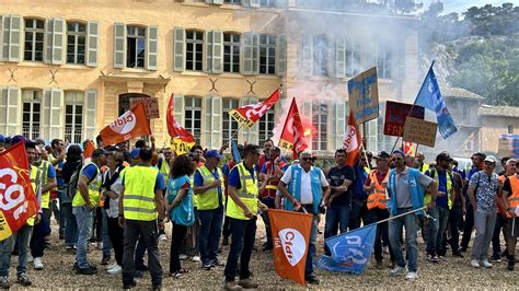 Au Tholonet Pr S D Aix En Provence Un Mouvement De Gr Ve Historique