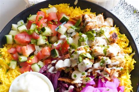 Chicken Shawarma Rice Bowls Falasteenifoodie