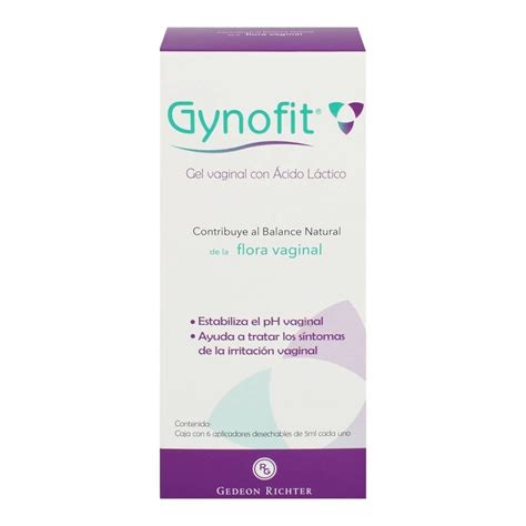 Gel Vaginal Gynofit Con Cido L Ctico Aplizadores Con Ml C U Walmart