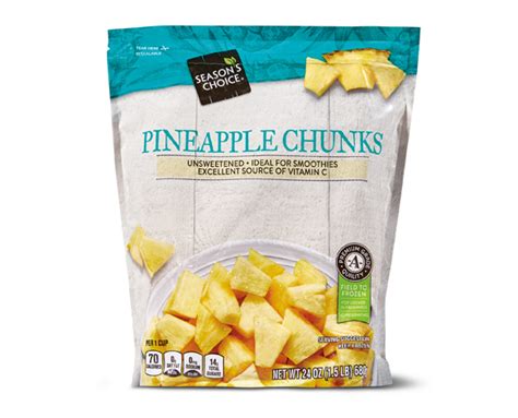 Pineapple Or Mango Frozen Fruit Season S Choice ALDI US