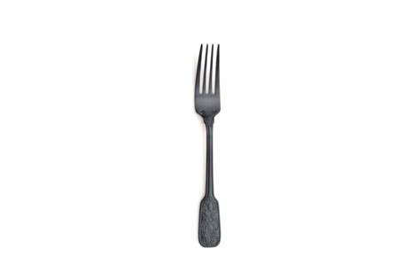 VERSAILLES SATIN BLACK TABLE FORK 18 10 Comas And Partners