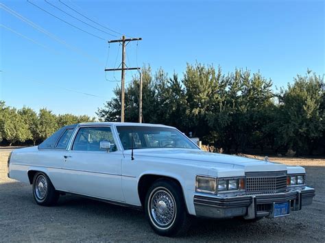 Cadillac Deville Coupe White Rwd Automatic Classic Cadillac