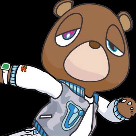 Kanye Wests Dropout Bear Running Kanye West Graduation Bear Kanye