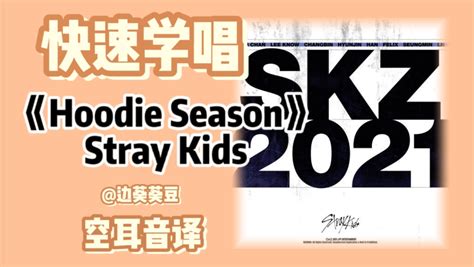 学唱必备stray Kids《hoodie Season》音译空耳