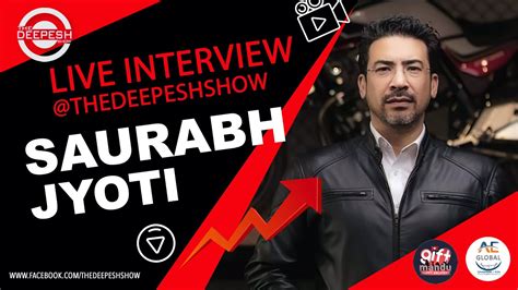 Live Interview With Saurabh Jyoti Nepali Podcast Youtube