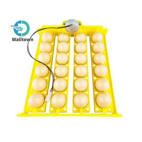 24pcs Eggs Incubator Tray Automatic Egg Turner Turning Tray Automatic