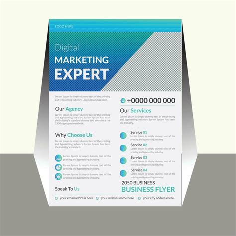 business flyer templates free printable 26642956 Vector Art at Vecteezy