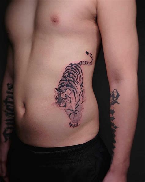 Share Tiger Tattoo Ribs Best In Cdgdbentre