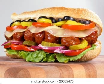 Meatball Sub Sandwich Stock Photo 20055475 | Shutterstock