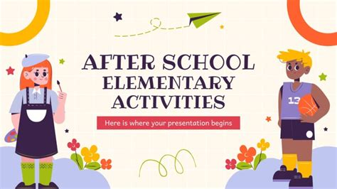 After School Elementary Activities | Google Slides & PPT