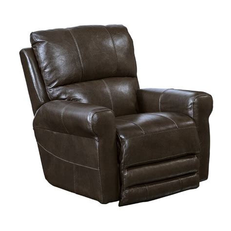 Red Barrel Studio Fauteuil inclinable électrique standard en cuir