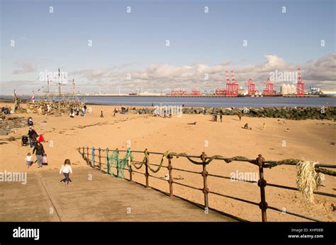 New Brighton beach Stock Photo - Alamy