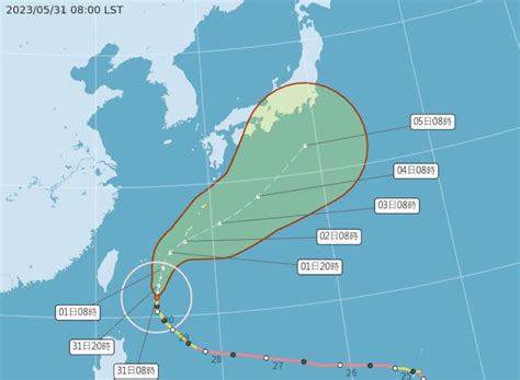 瑪娃北上最慢時速3公里 同軒嵐諾、梅花列龜速颱風 零新聞 2023 05