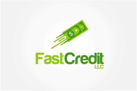 Elegant Playful Logo Design For Fast Credit Llc By Farooq Zahid