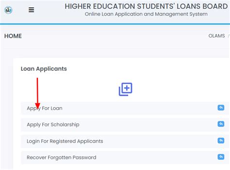 How to Apply For HESLB OLAMS Loan 2024/2025