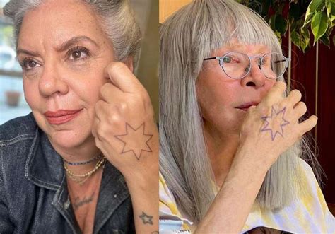 Astrid Fontenelle Cumpre Promessa E Faz Tatuagem Em Homenagem A Rita Lee