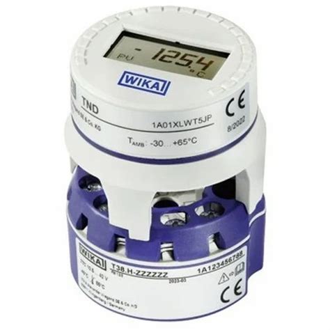 Wika Temperature Transmitter Hart Interffacce Sil Rated At