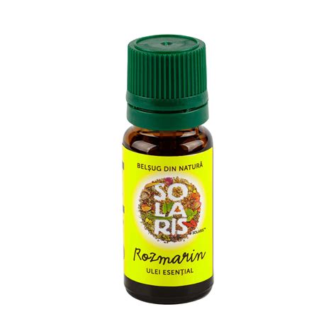 Ulei Esential De Rozmarin 10 Ml Pret Beneficii Proprietati