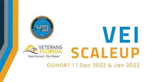 VEI ScaleUp Cohort 1 – Veterans Entrepreneurship Initiative