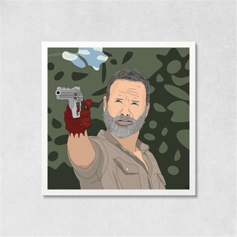 Rick Grimes - The Walking Dead (fanart) by Angelo Trotta