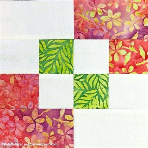 Disappearing 4 Patch Block Tutorial Featured By Top US Quilting Blogger