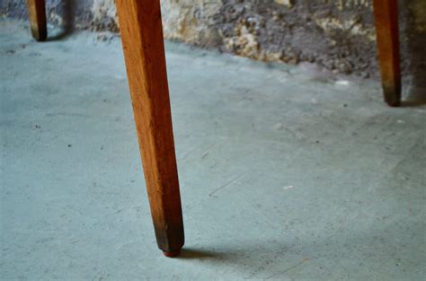 Vintage Table With Compass Feet S For Sale At Pamono